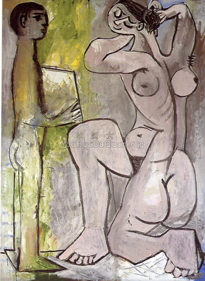 梳妆 - 巴勃罗·毕加索